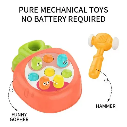 Huanger Hammer Whac-A-Mole Tabletop Toddlers Toy