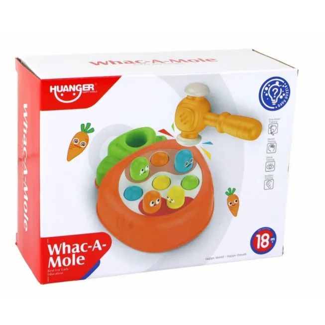 Huanger Hammer Whac-A-Mole Tabletop Toddlers Toy