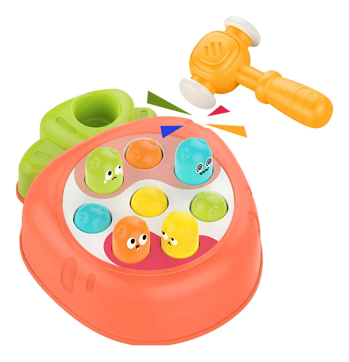 Huanger Hammer Whac-A-Mole Tabletop Toddlers Toy
