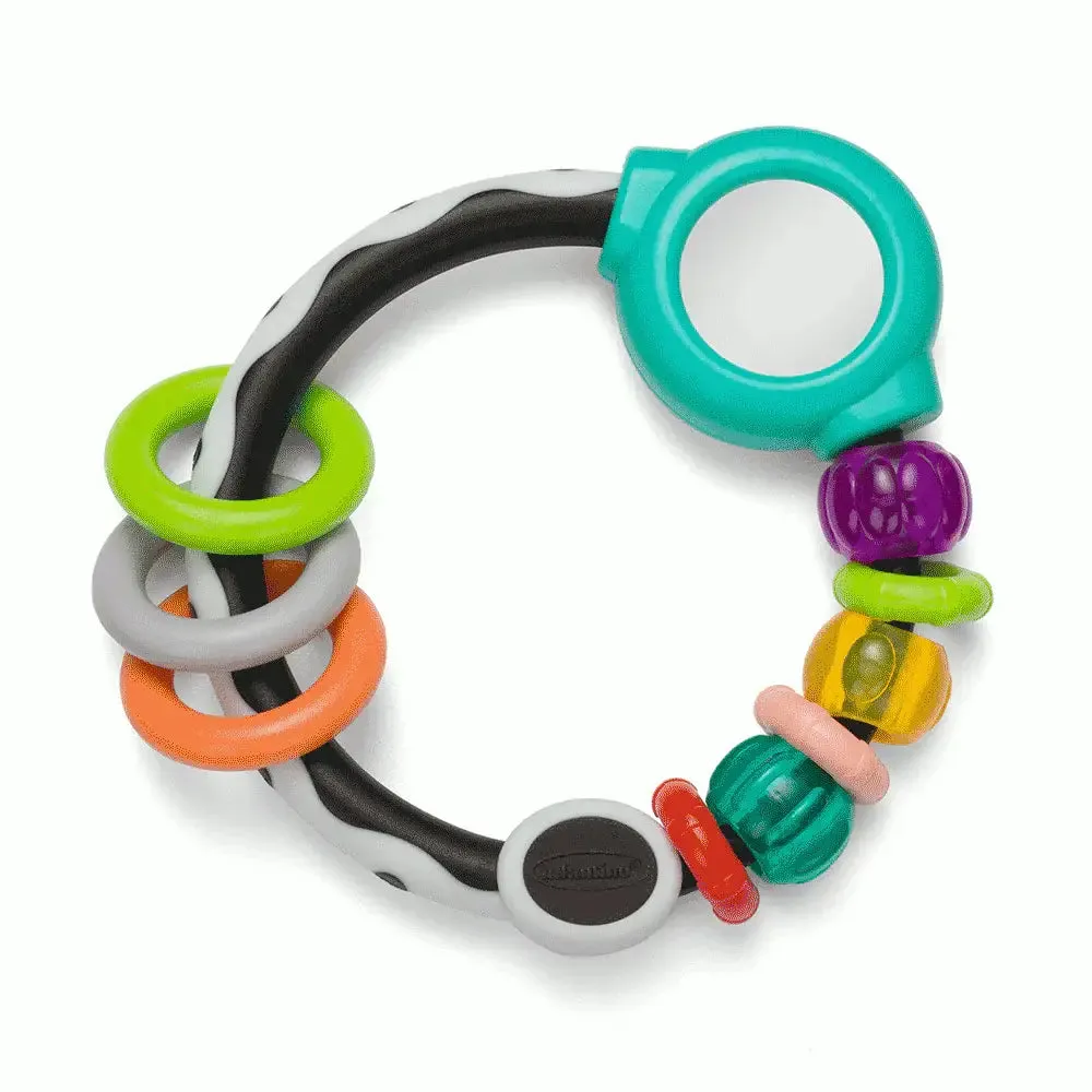 Infantino Shake & Spin Rattling Ring