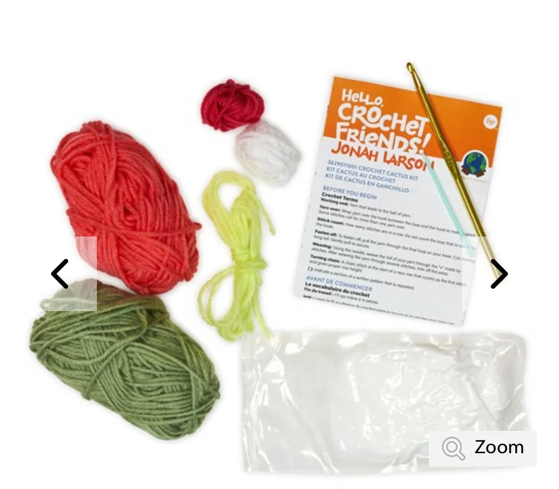 Jonah’s Hands Crochet Cactus Kit