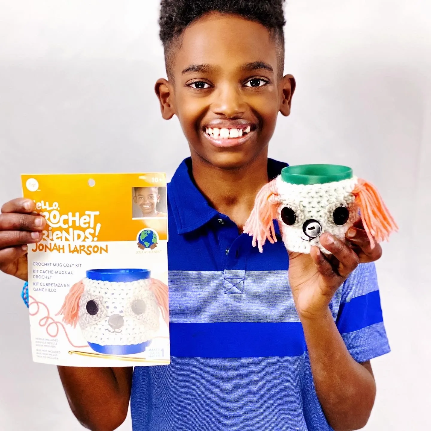 Jonah’s Hands Crochet Mug Cozy Kit