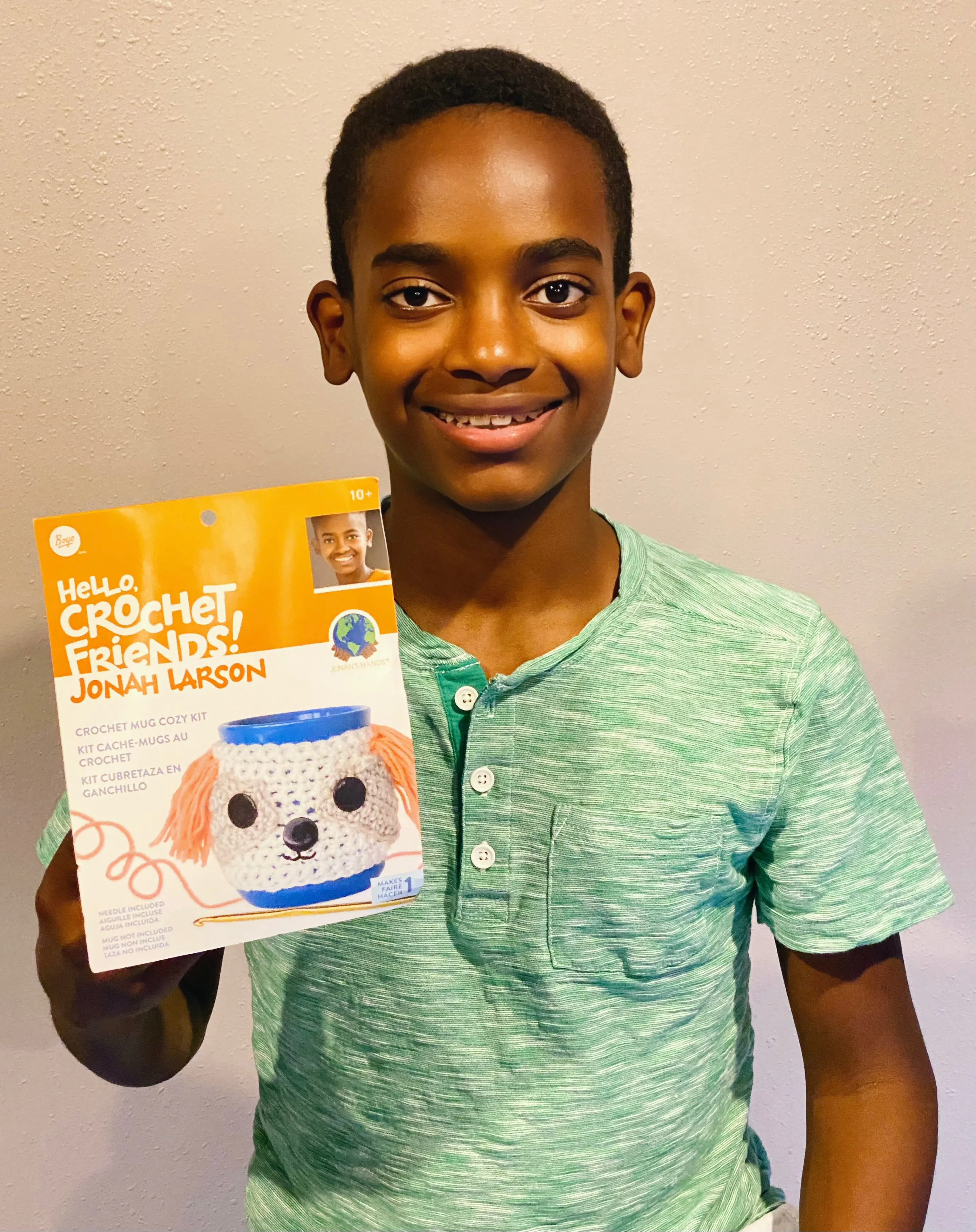 Jonah’s Hands Crochet Mug Cozy Kit