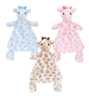Keel Toys Baby Keel Snuggle Giraffe Blanket Assorted Styles