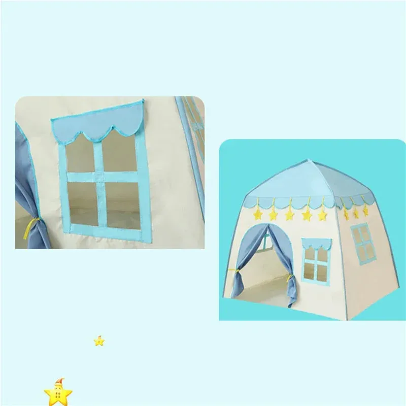 Kids Pink Play House Tent Teepee Tent Enfant