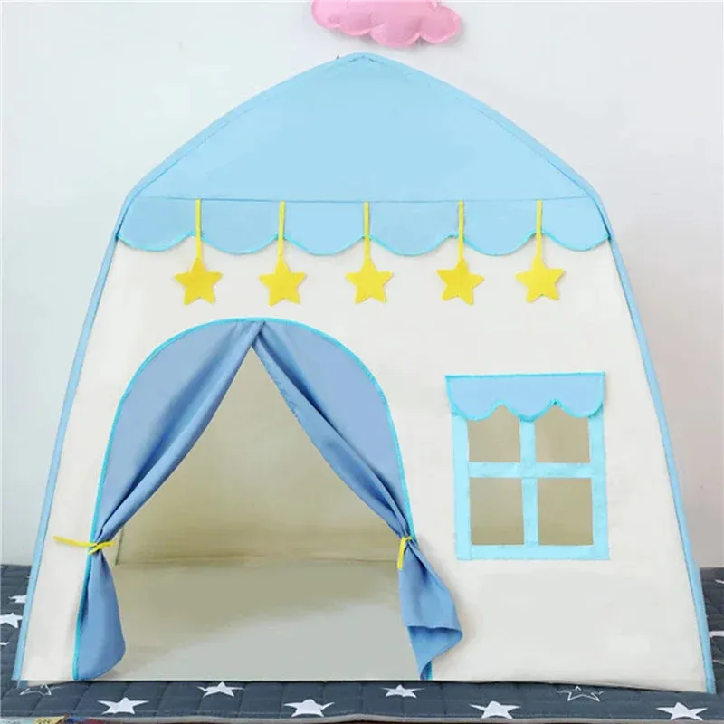 Kids Pink Play House Tent Teepee Tent Enfant