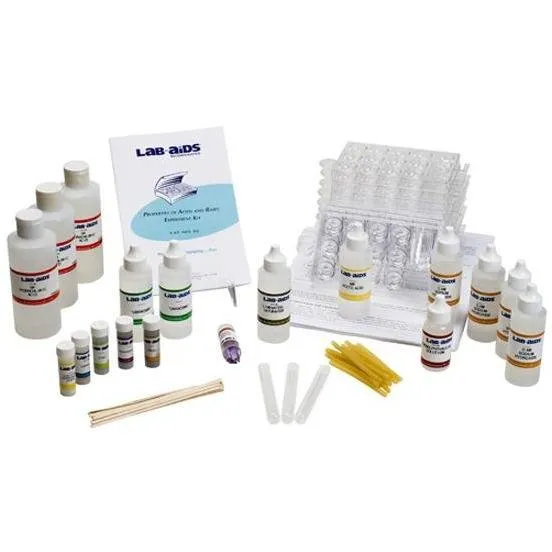 Lab-Aids: Properties of Acids and Bases Experiment Kit