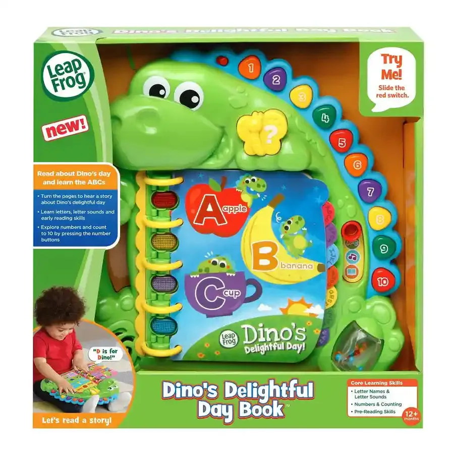 Leapfrog Dino's Delightful Day Book