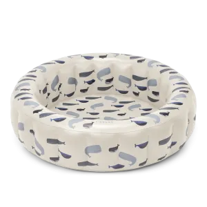 Liewood Jeanette Printed Pool - Whales / Cloud Blue