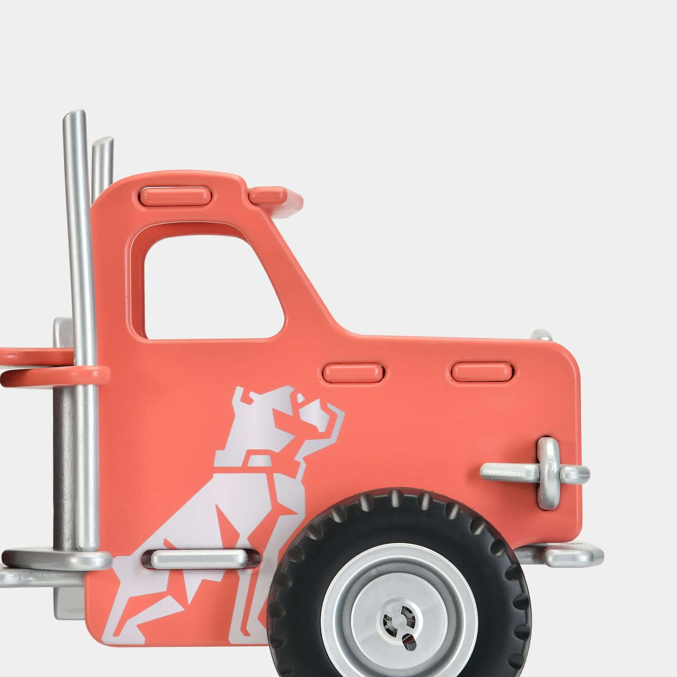 Mack Ride-On Truck Coral red