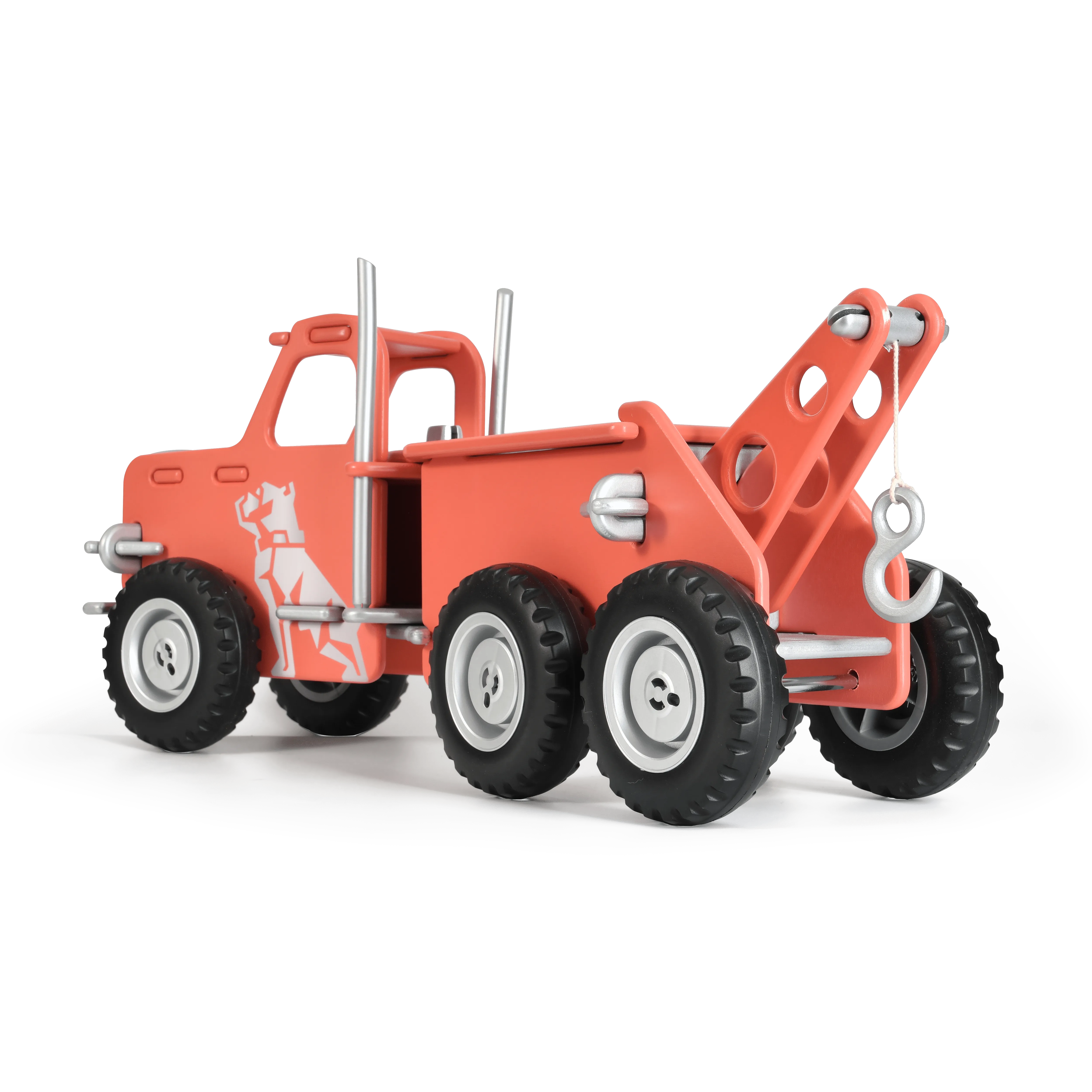 Mack Ride-On Truck Coral red