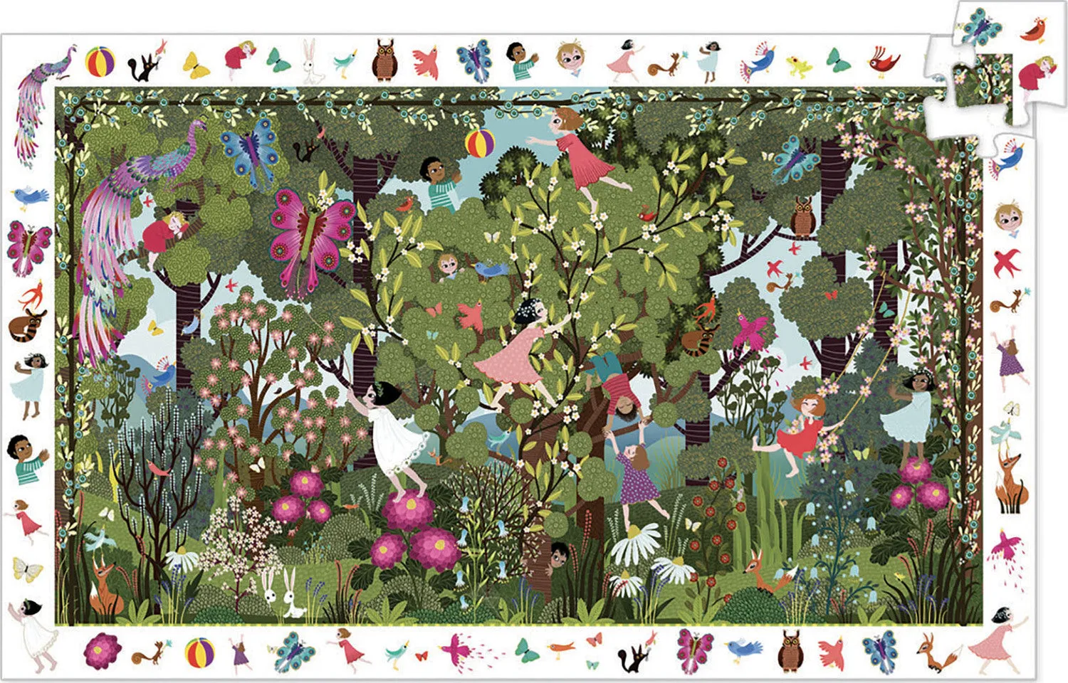 Observation Garden Play Time 100 pc Puzzle