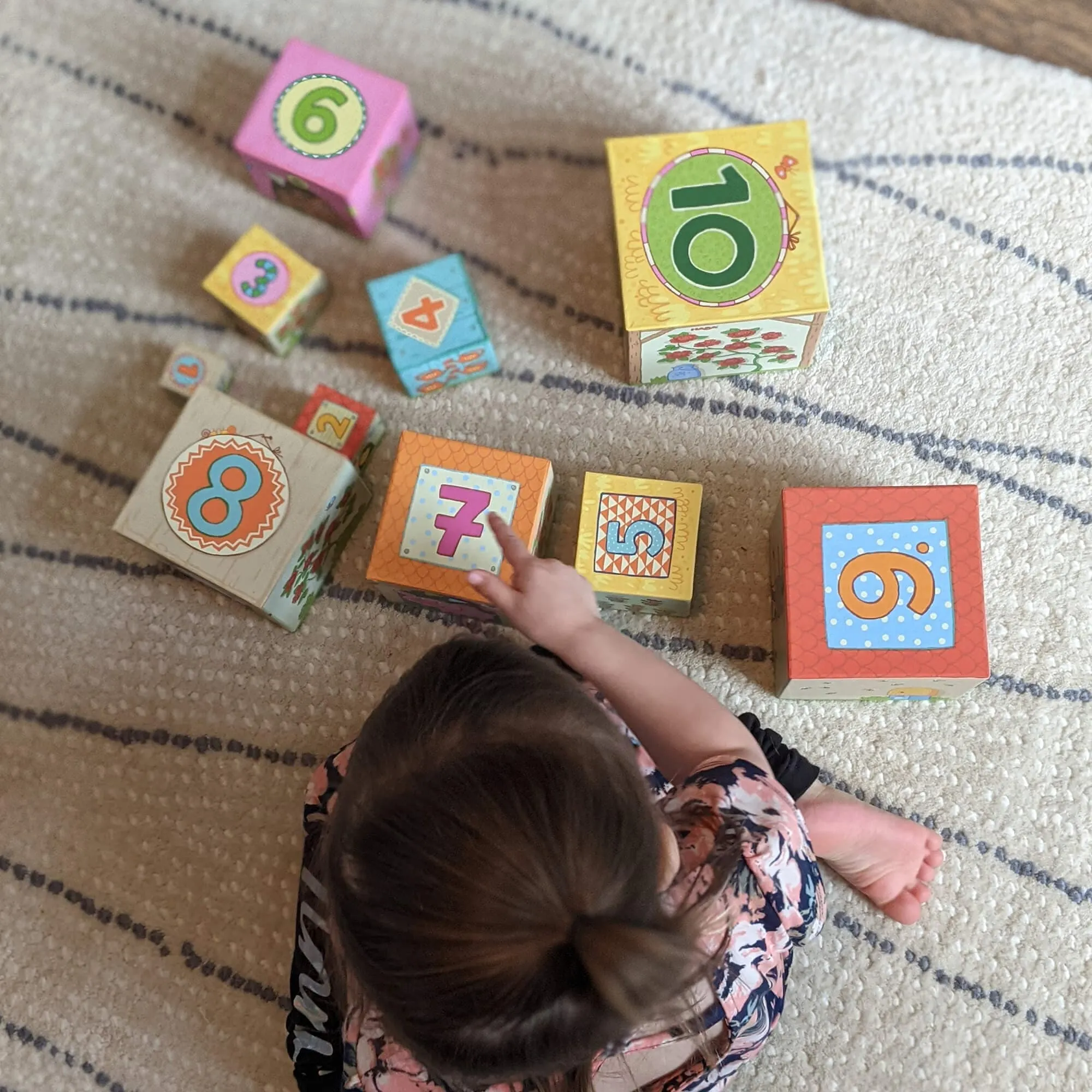 On the Farm Cardboard Stacking & Nesting Cubes