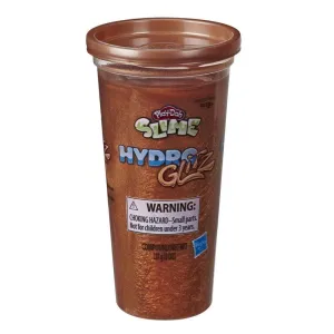 Play-Doh Slime HydroGlitz Bronze-Colored Liquid Metal-Looking Slime Compound for Kids 3 and Up,Single 8-Ounce