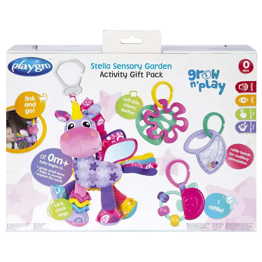 Playgro Stella Sensory Garden Activity Gift Pack