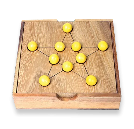 Pythagoras Star Puzzle - IQ Brain Puzzle