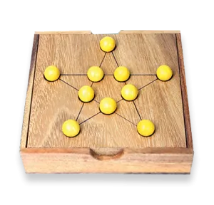 Pythagoras Star Puzzle - IQ Brain Puzzle