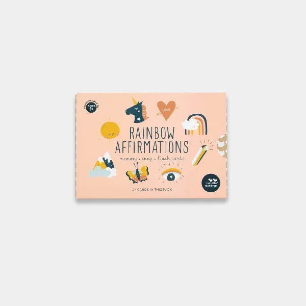 Rainbow Affirmations Memory   Snap Game