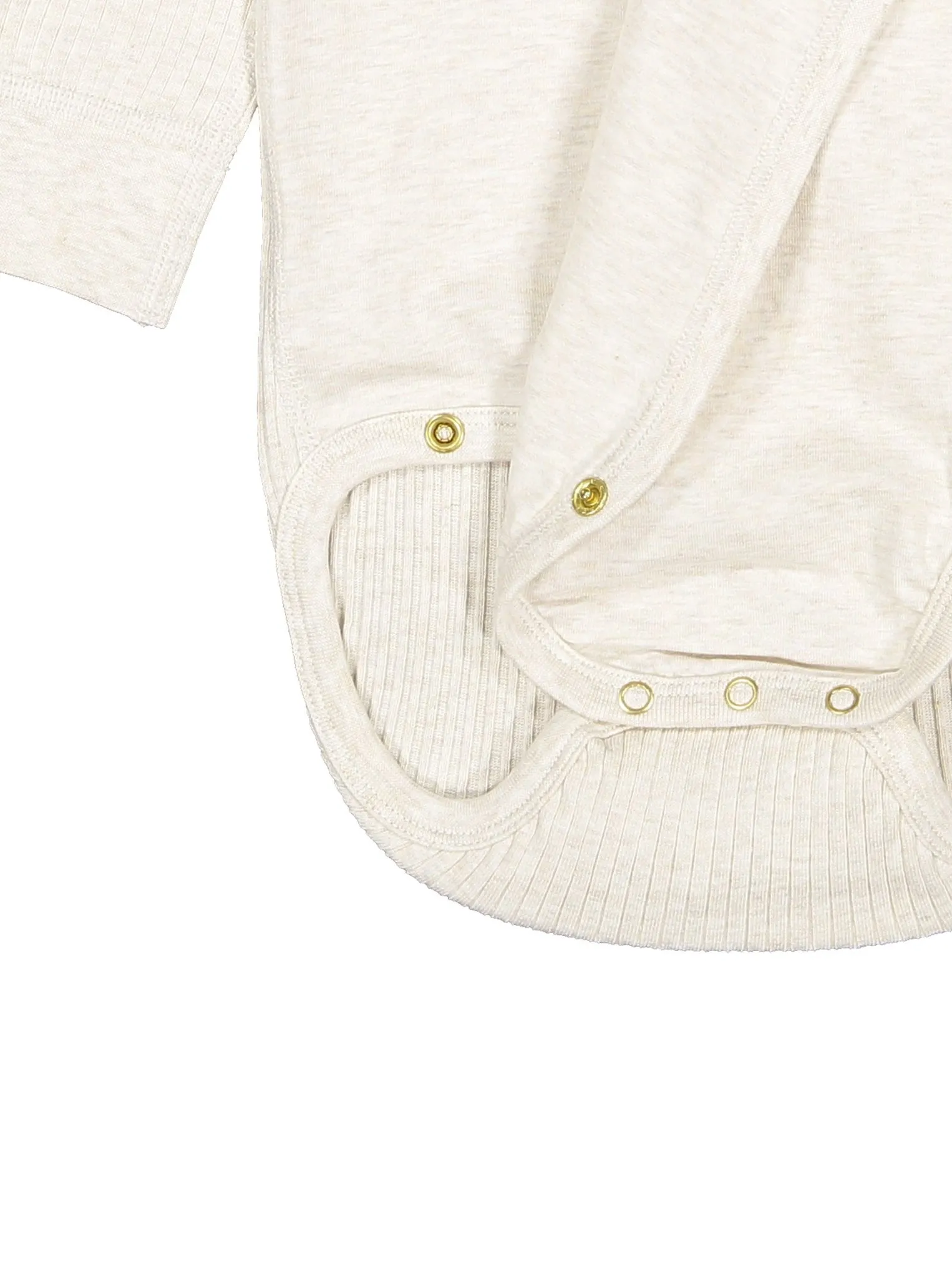 Ribbed Wraparound Babygrow