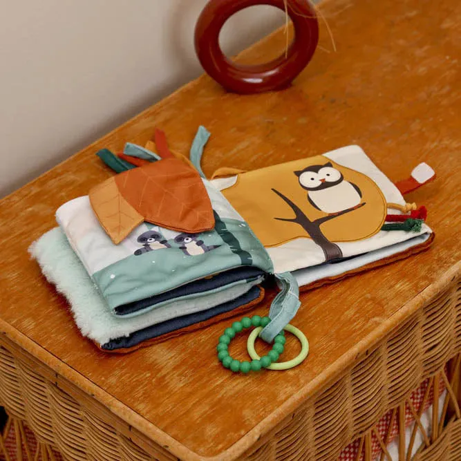 Soft 2 in 1 Sensory Unfoldable Activity Book  - Forest