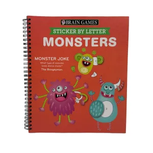 Sticker By Letter Monsters   Jokes
