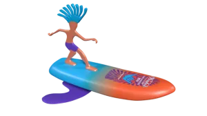 Surfer Dudes Wahu