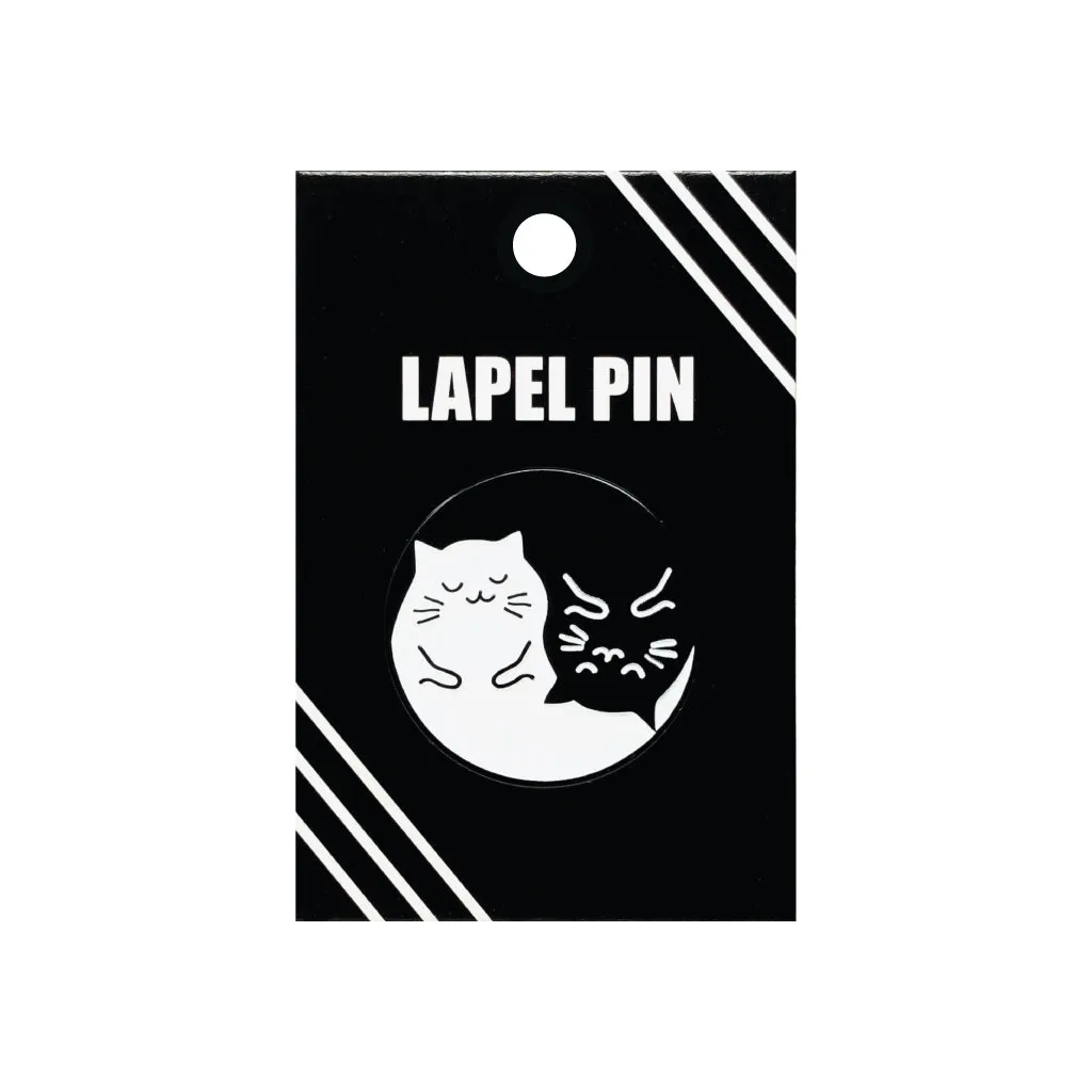 The Snuggle Is Real Cat Lapel Pin