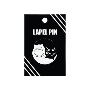 The Snuggle Is Real Cat Lapel Pin