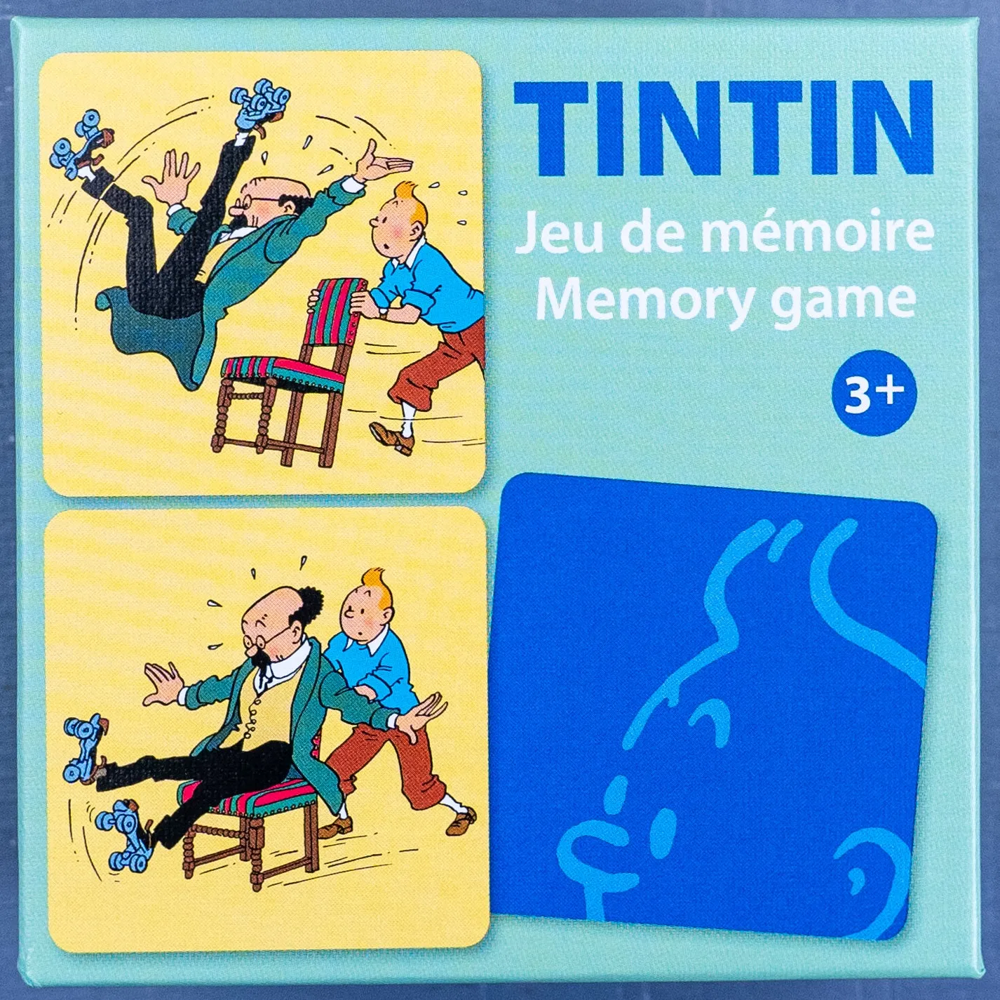 Tintin Moulinsart Memory Game Playing Cards: Actions Cards