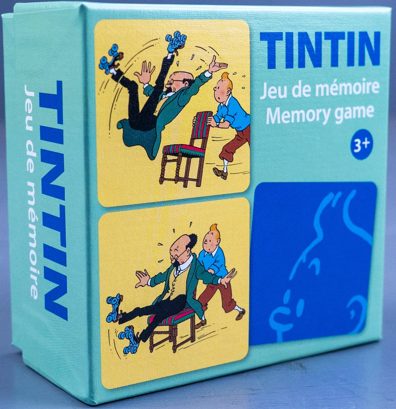 Tintin Moulinsart Memory Game Playing Cards: Actions Cards