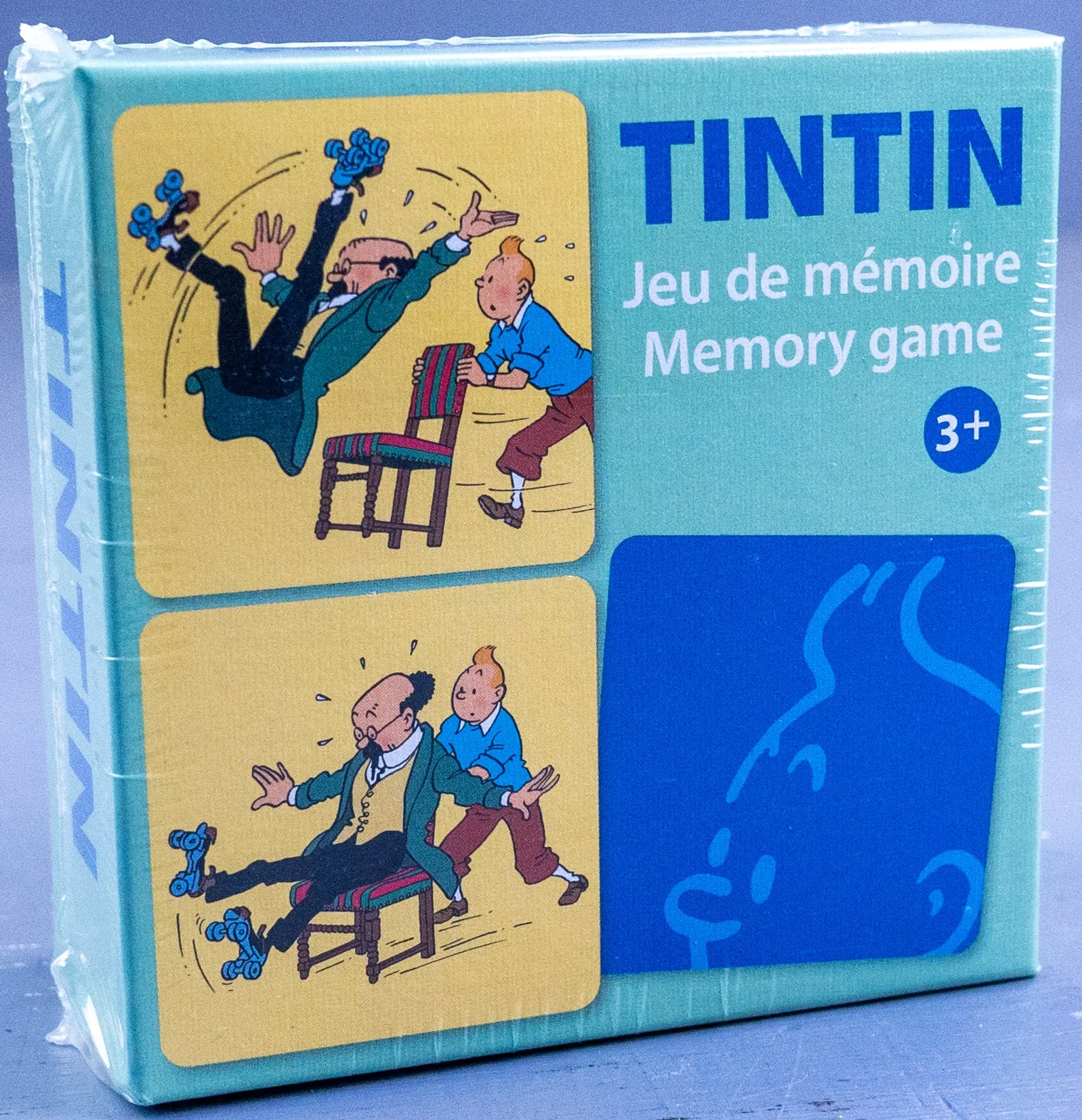 Tintin Moulinsart Memory Game Playing Cards: Actions Cards