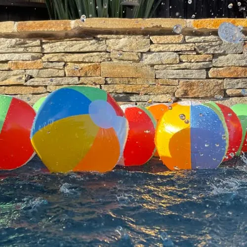 Top Race Beach Balls 12 inches Pack of 12
