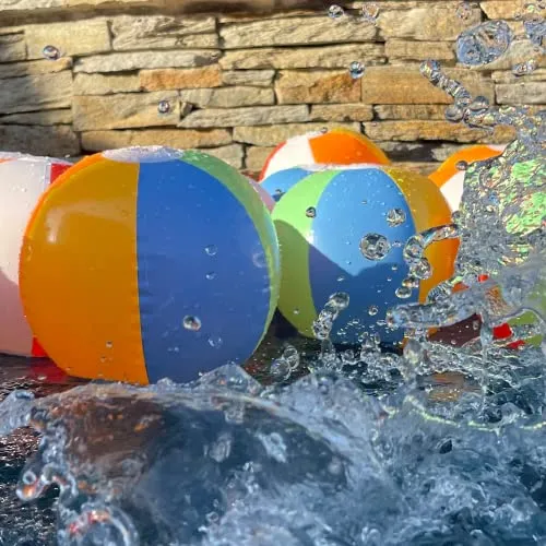 Top Race Beach Balls 12 inches Pack of 12