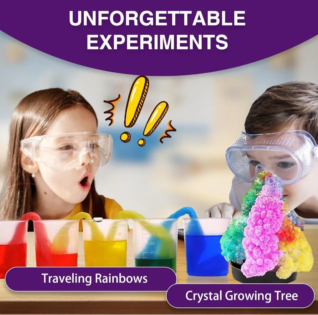 (Toys) IGRL STEM Science Kits for Kids Age 8-12/Mini Science Lab with 75  Easy Science Experiments/Featuring Chemistry Set/Science Magic/Earth Science/Educational Toys for Boys and Girls