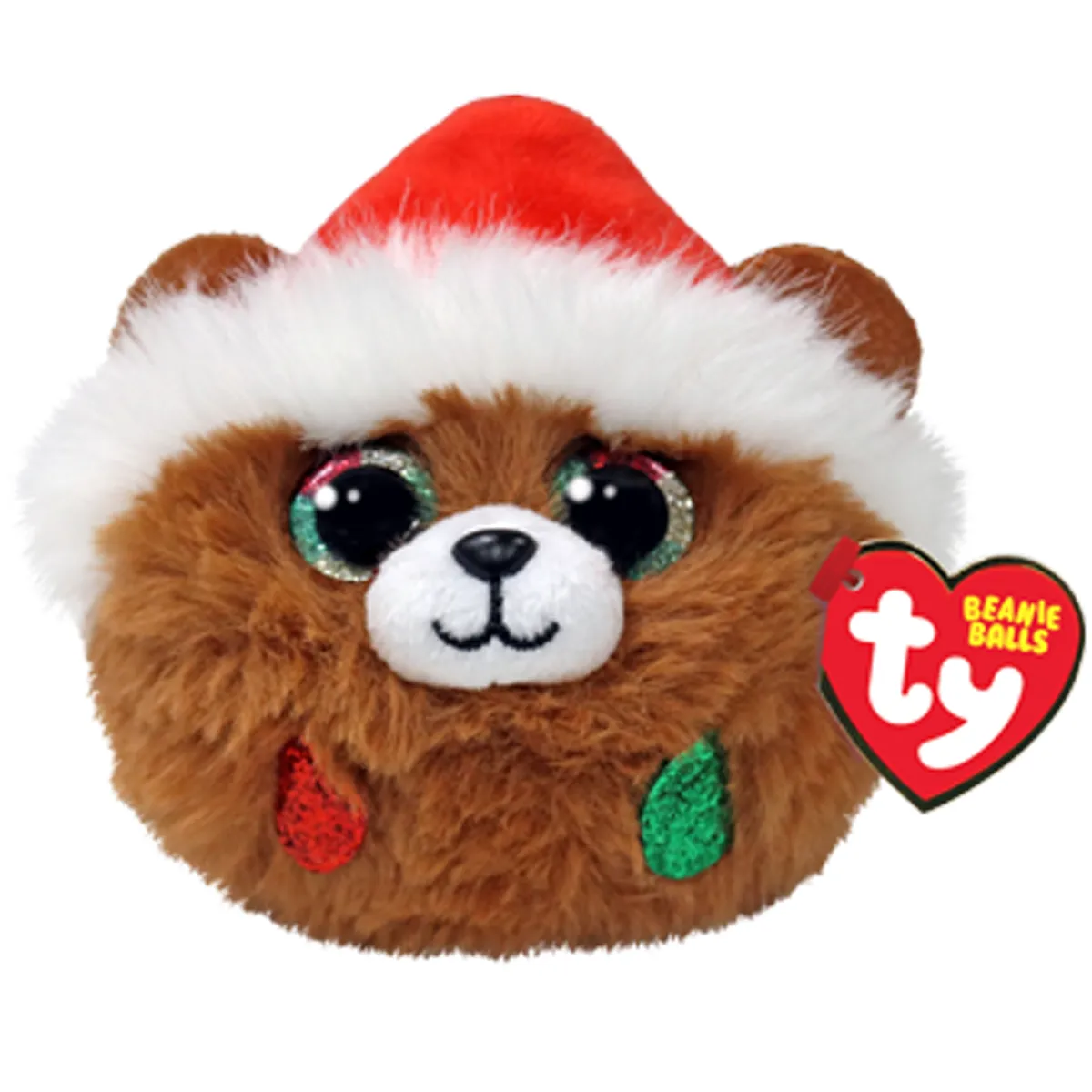 Ty Winter Ball - Pudding Brown Bear