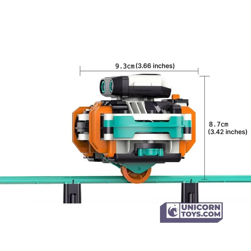 Wabo The Robot Monorail Race Track Science Kit Age 10 