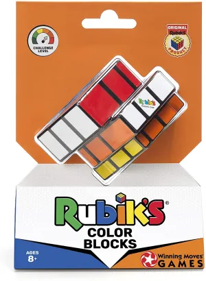 Winning Moves Rubik's Color Blocks - Great Holiday Brain Game Gift