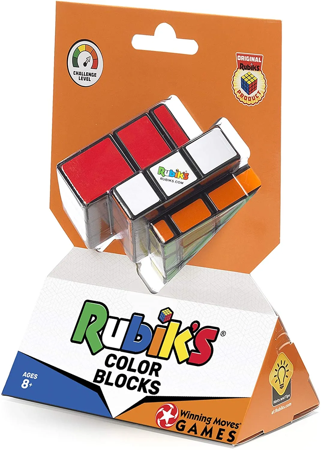 Winning Moves Rubik's Color Blocks - Great Holiday Brain Game Gift
