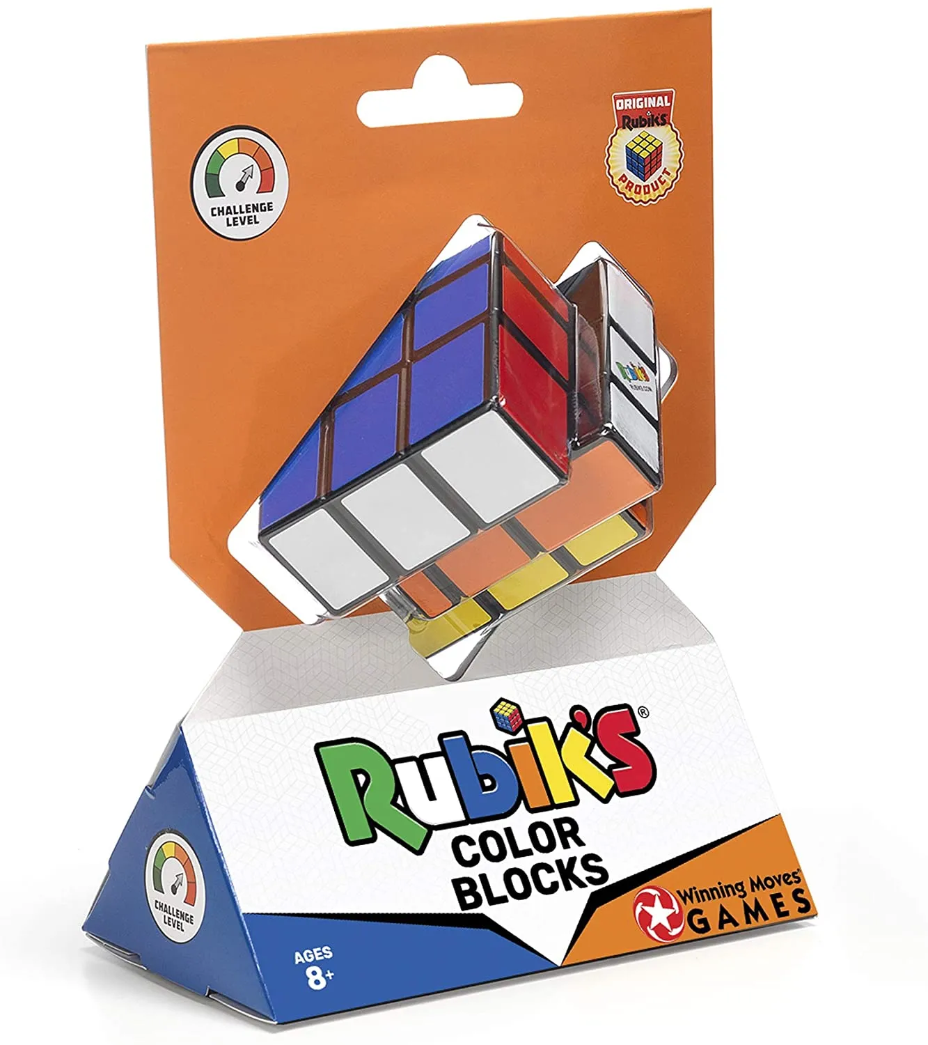 Winning Moves Rubik's Color Blocks - Great Holiday Brain Game Gift